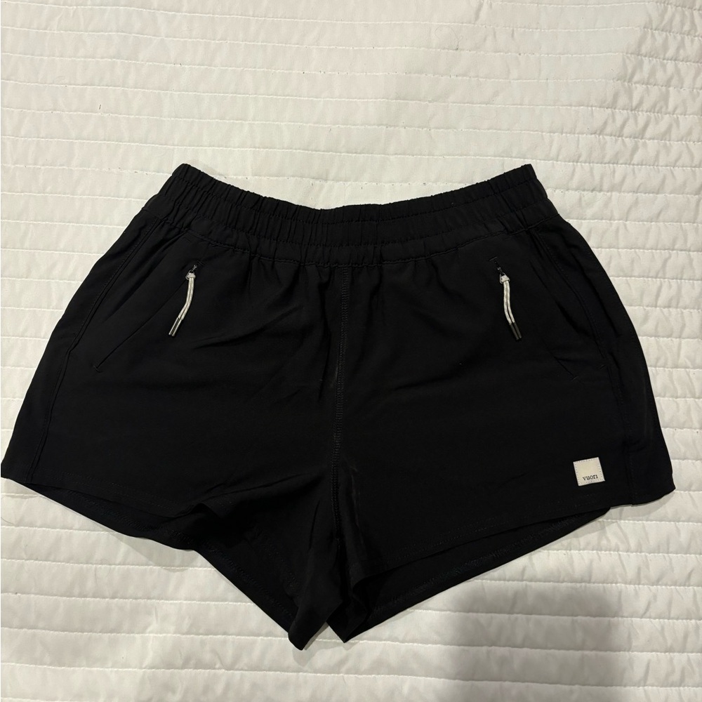 Black Vuori Shorts